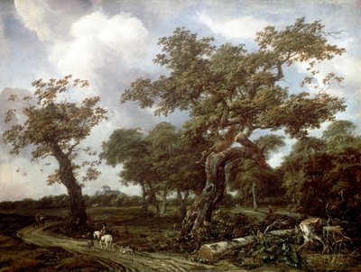 ハウステンボスを望むハーグ近郊の木 作： Jan van Kessel the Elder